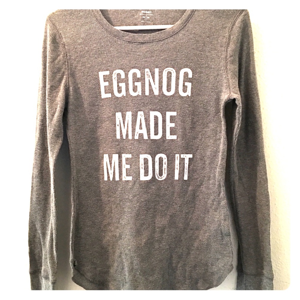 Old Navy Thermal Holiday Shirt